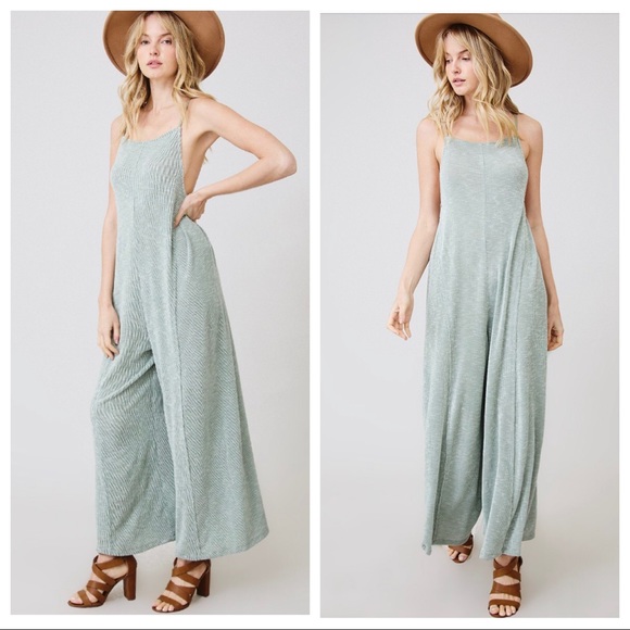 Fabulous Boho wide leg cami jumpsuit - Picture 3 of 5